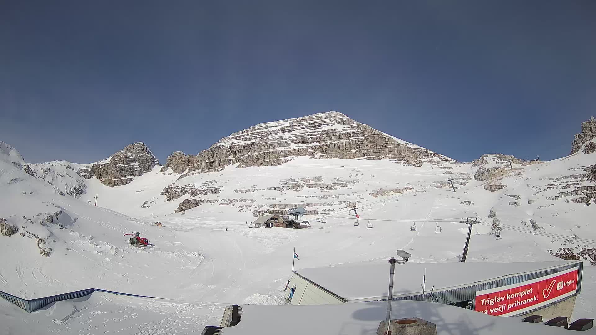 Stazione sciistica Kanin – vista verso Prestreljenik