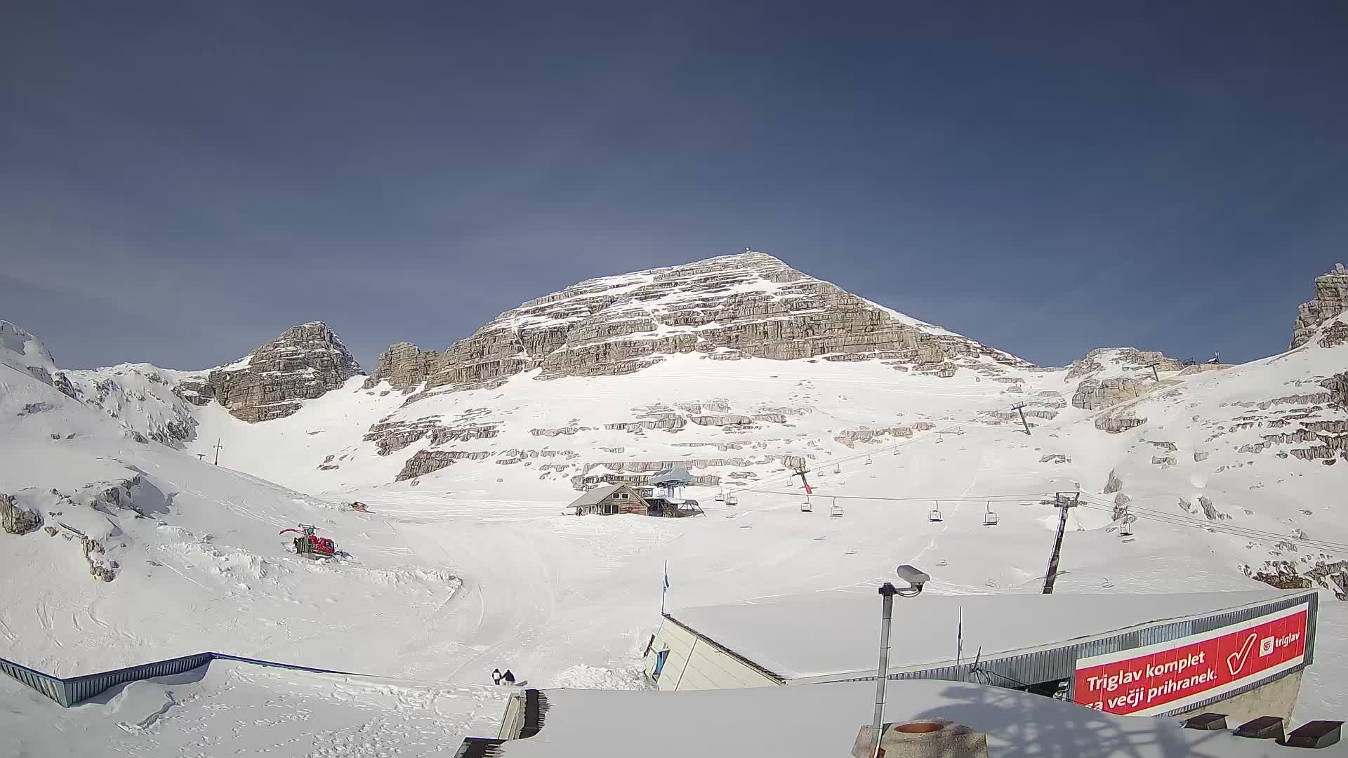 Stazione sciistica Kanin – vista verso Prestreljenik