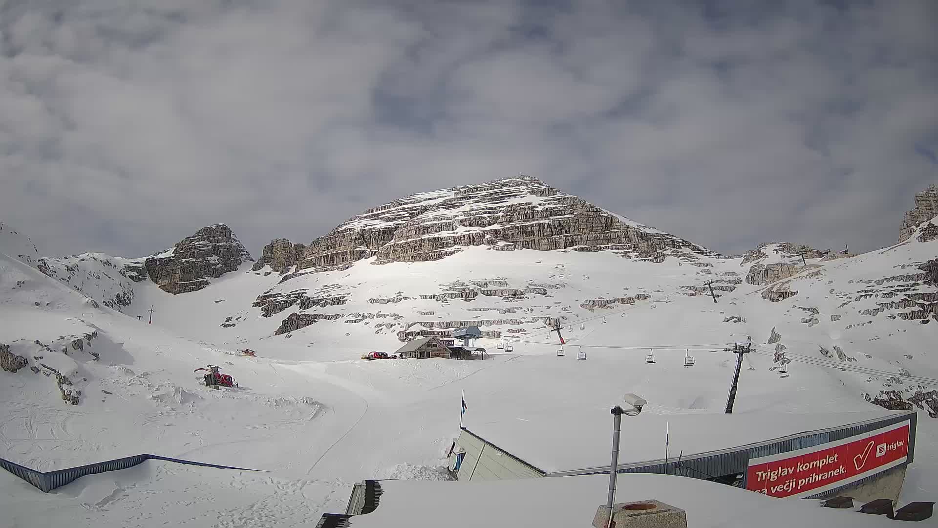 Stazione sciistica Kanin – vista verso Prestreljenik