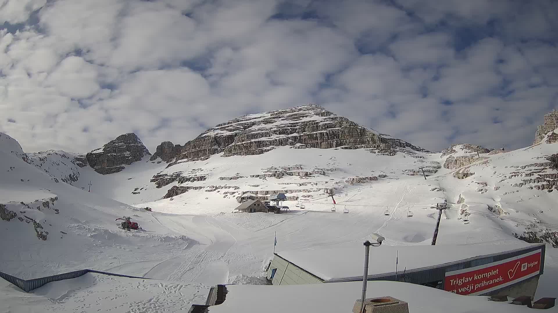 Kanin ski resort – View of Prestreljenik