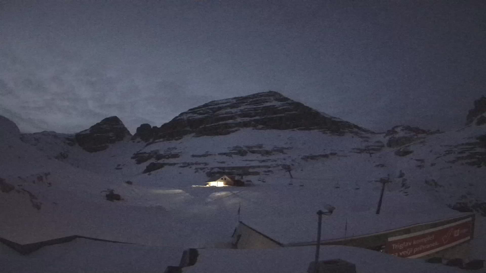 Smučišče Kanin – pogled na Prestreljenik