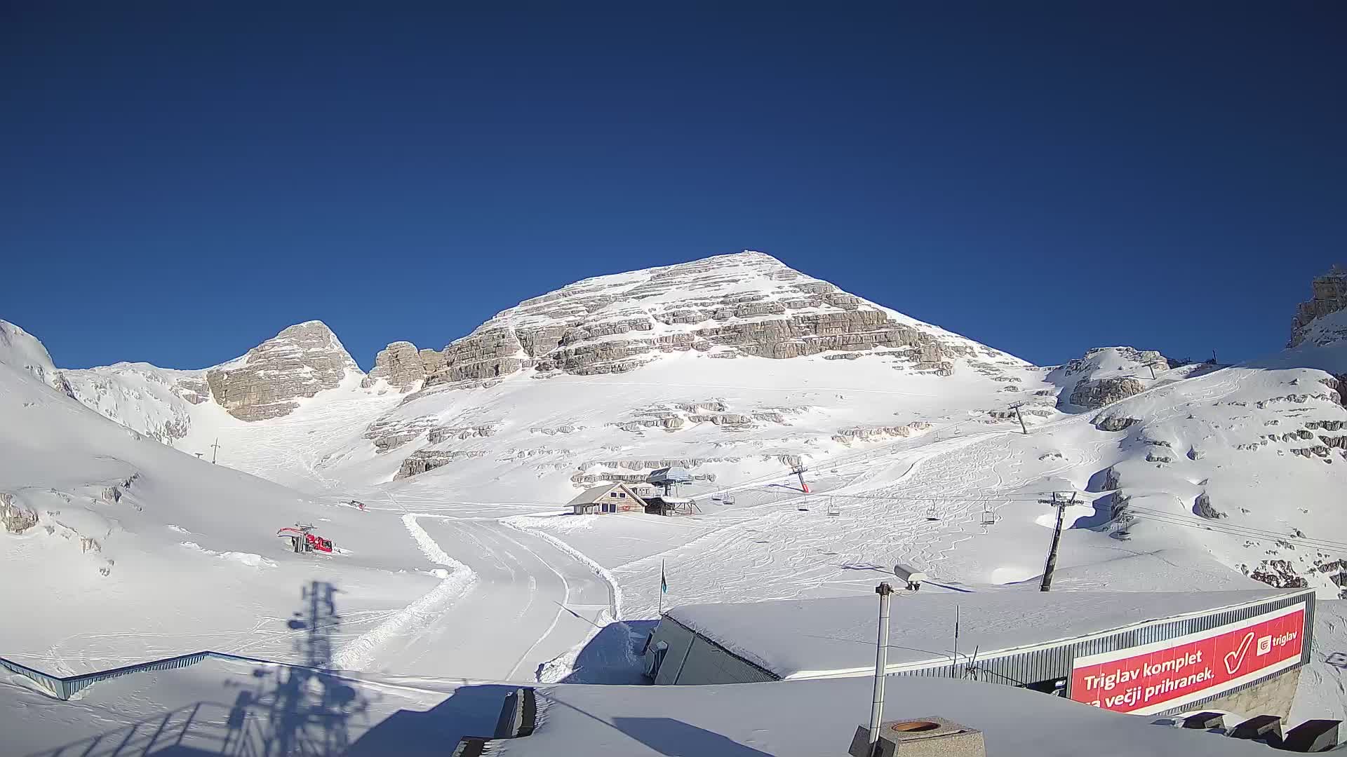 Kanin ski resort – View of Prestreljenik