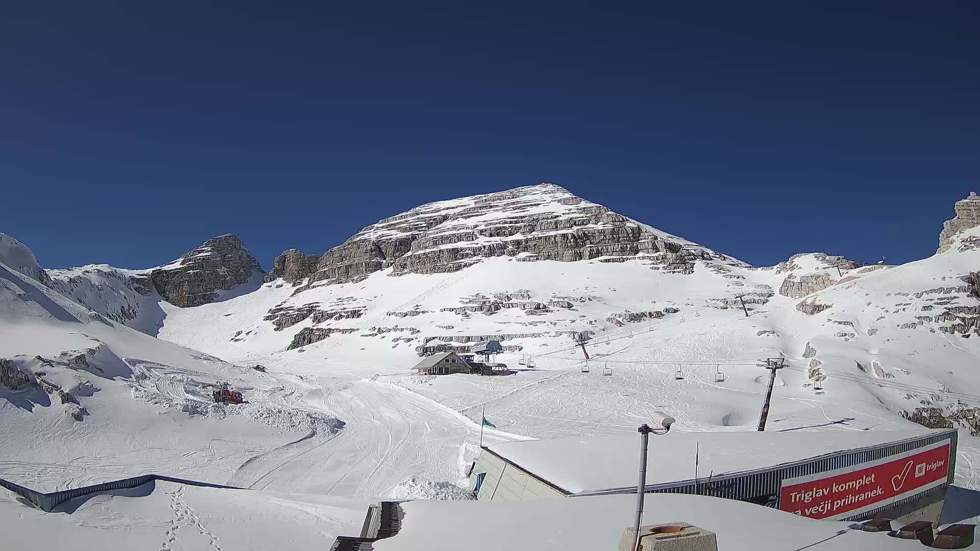 Kanin ski resort – View of Prestreljenik