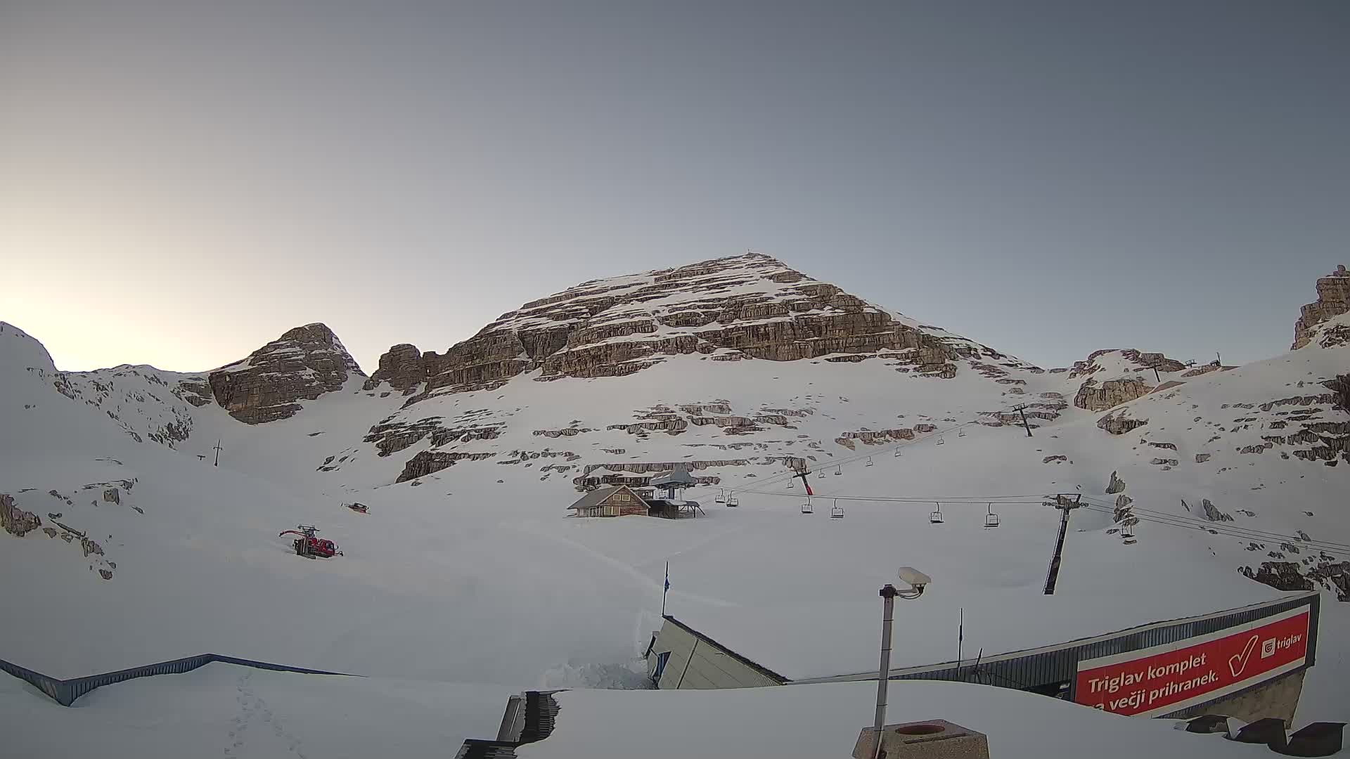 Kanin ski resort – View of Prestreljenik