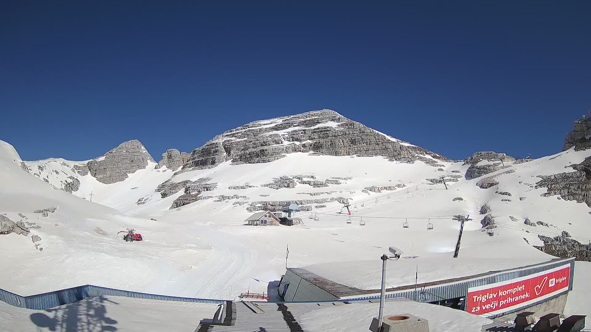 Kanin ski resort – View of Prestreljenik