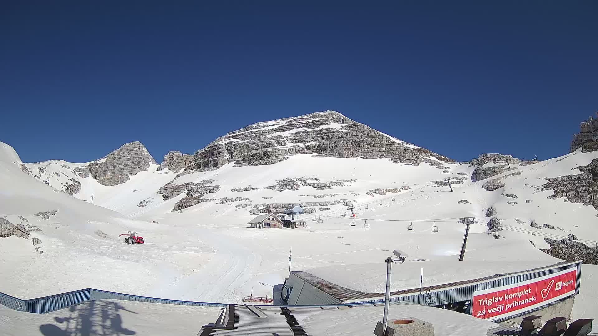 Kanin ski resort – View of Prestreljenik
