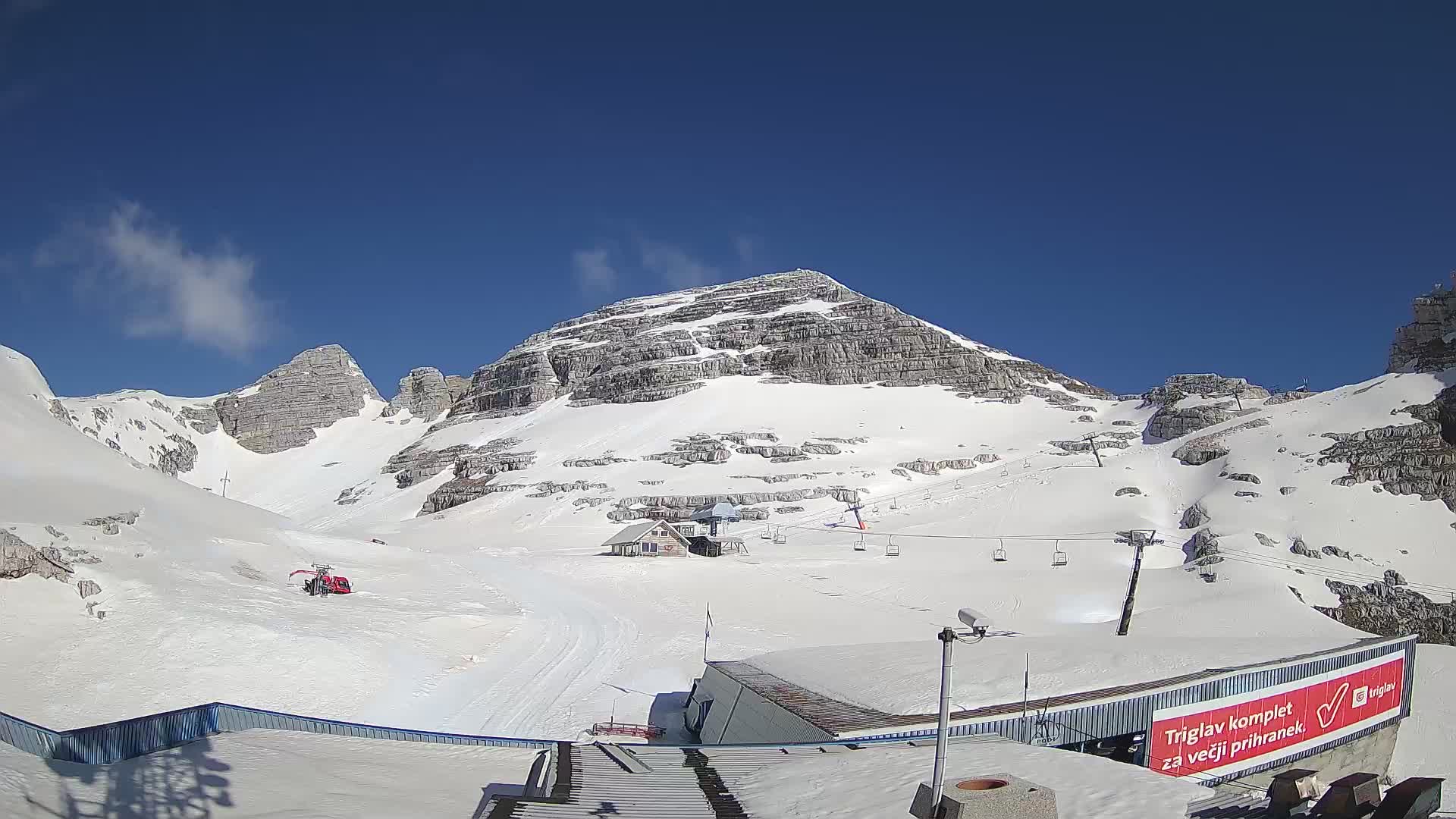 Kanin ski resort – View of Prestreljenik