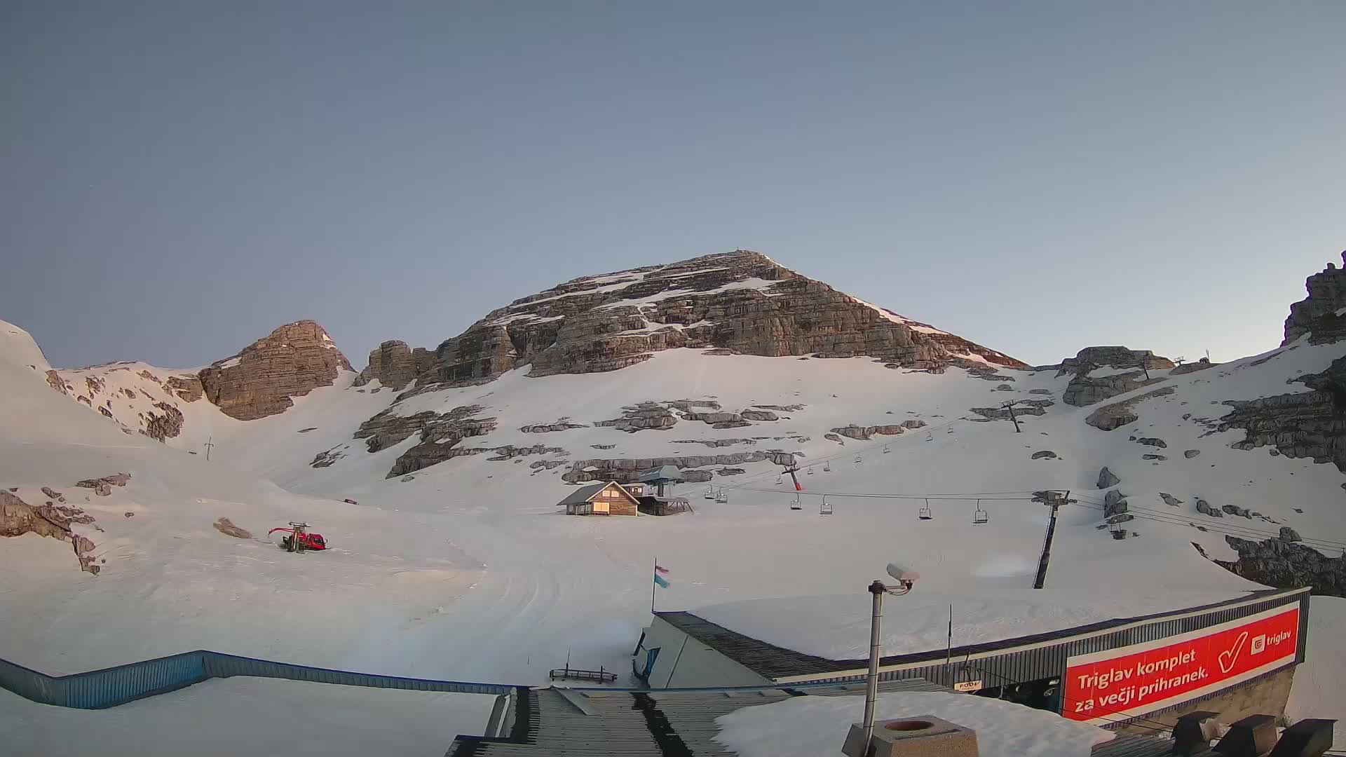 Kanin ski resort – View of Prestreljenik