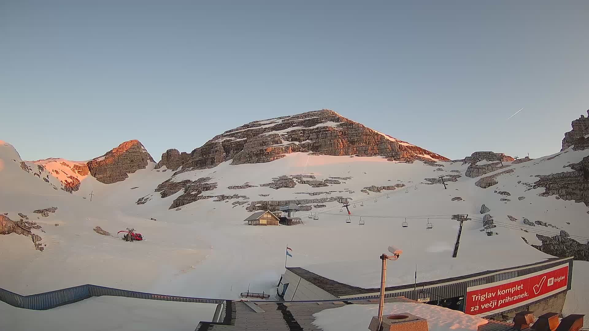 Stazione sciistica Kanin – vista verso Prestreljenik