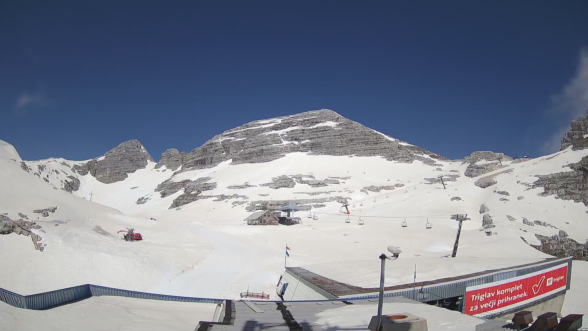Stazione sciistica Kanin – vista verso Prestreljenik