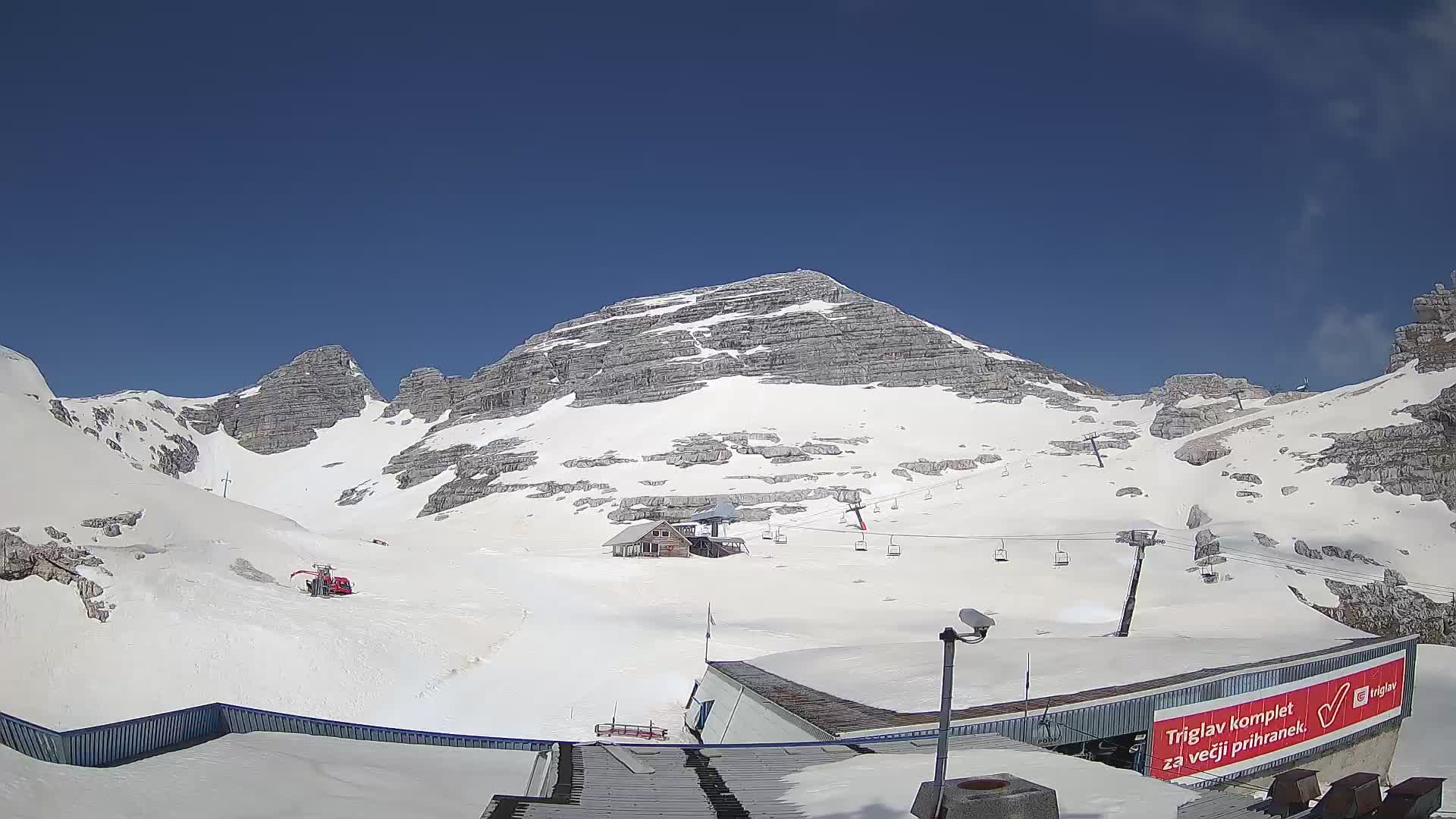 Skijalište Kanin – pogled na Prestreljenik