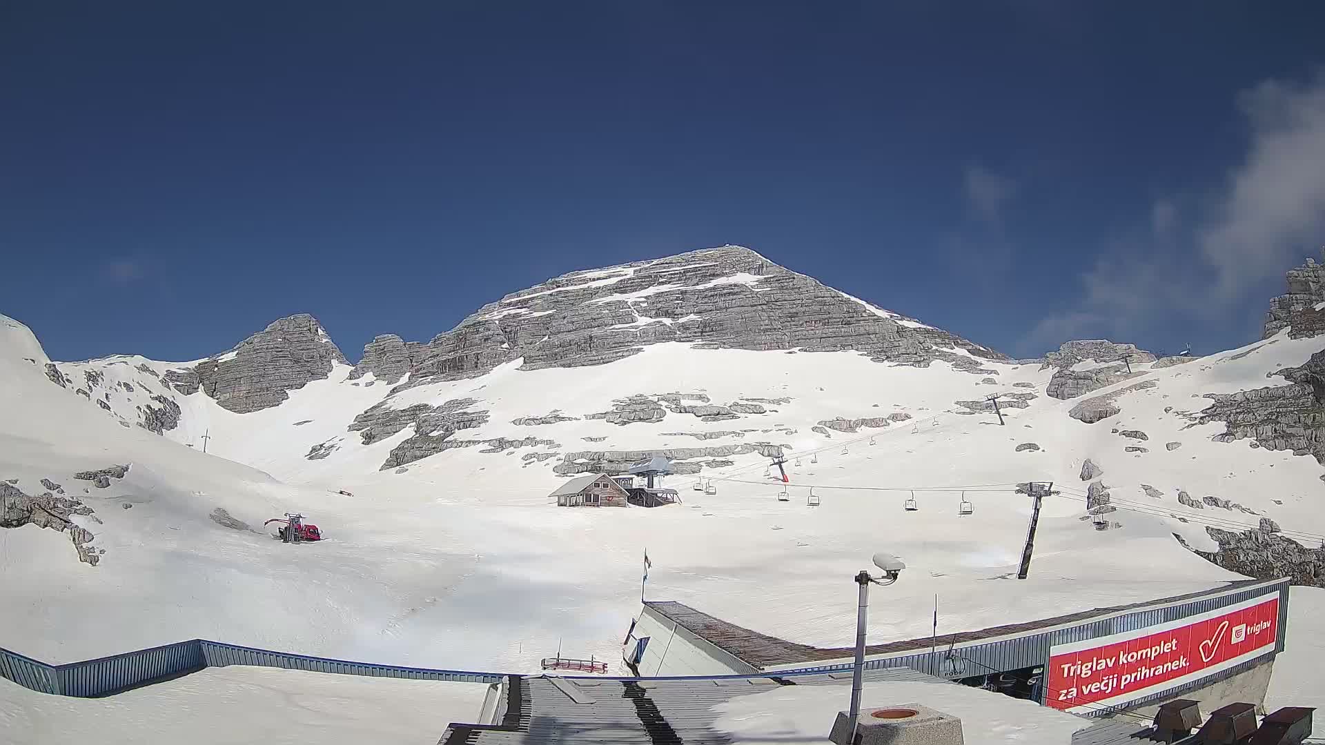 Stazione sciistica Kanin – vista verso Prestreljenik