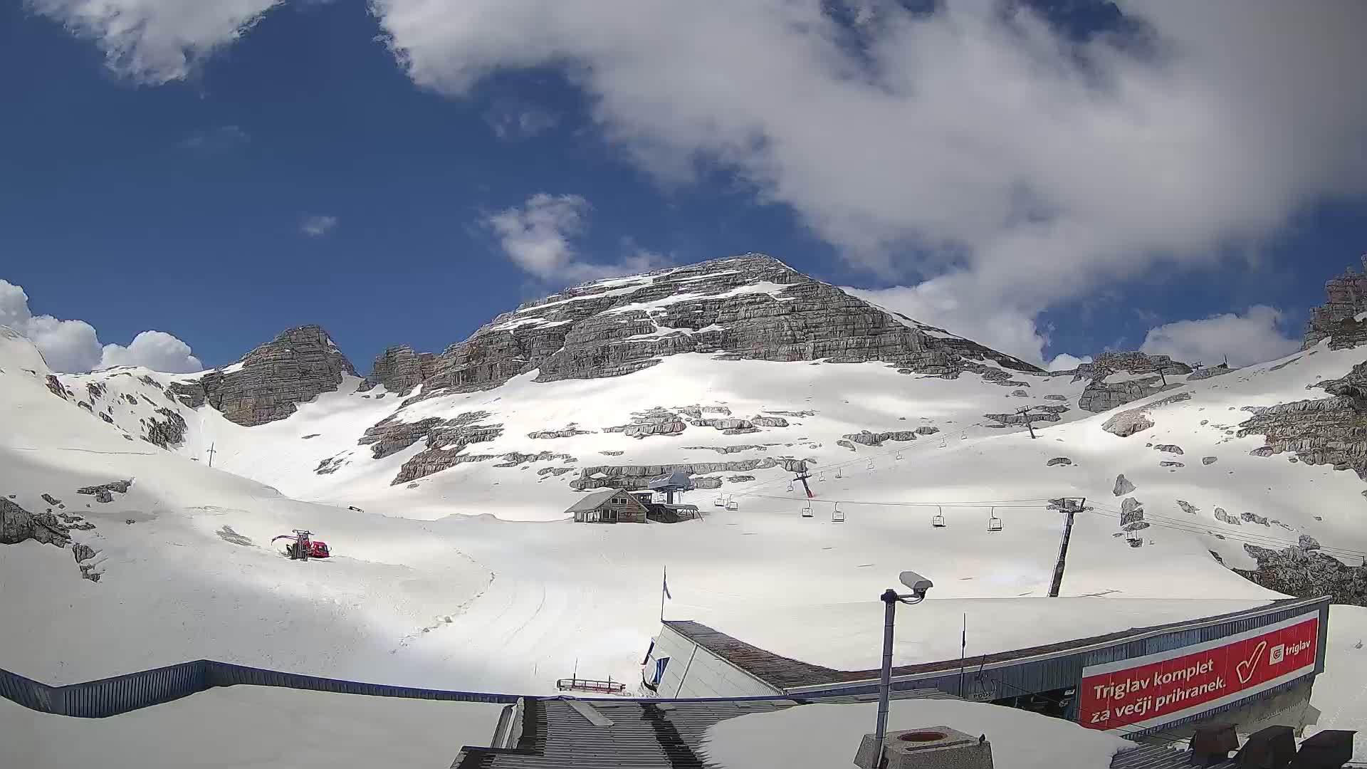Stazione sciistica Kanin – vista verso Prestreljenik