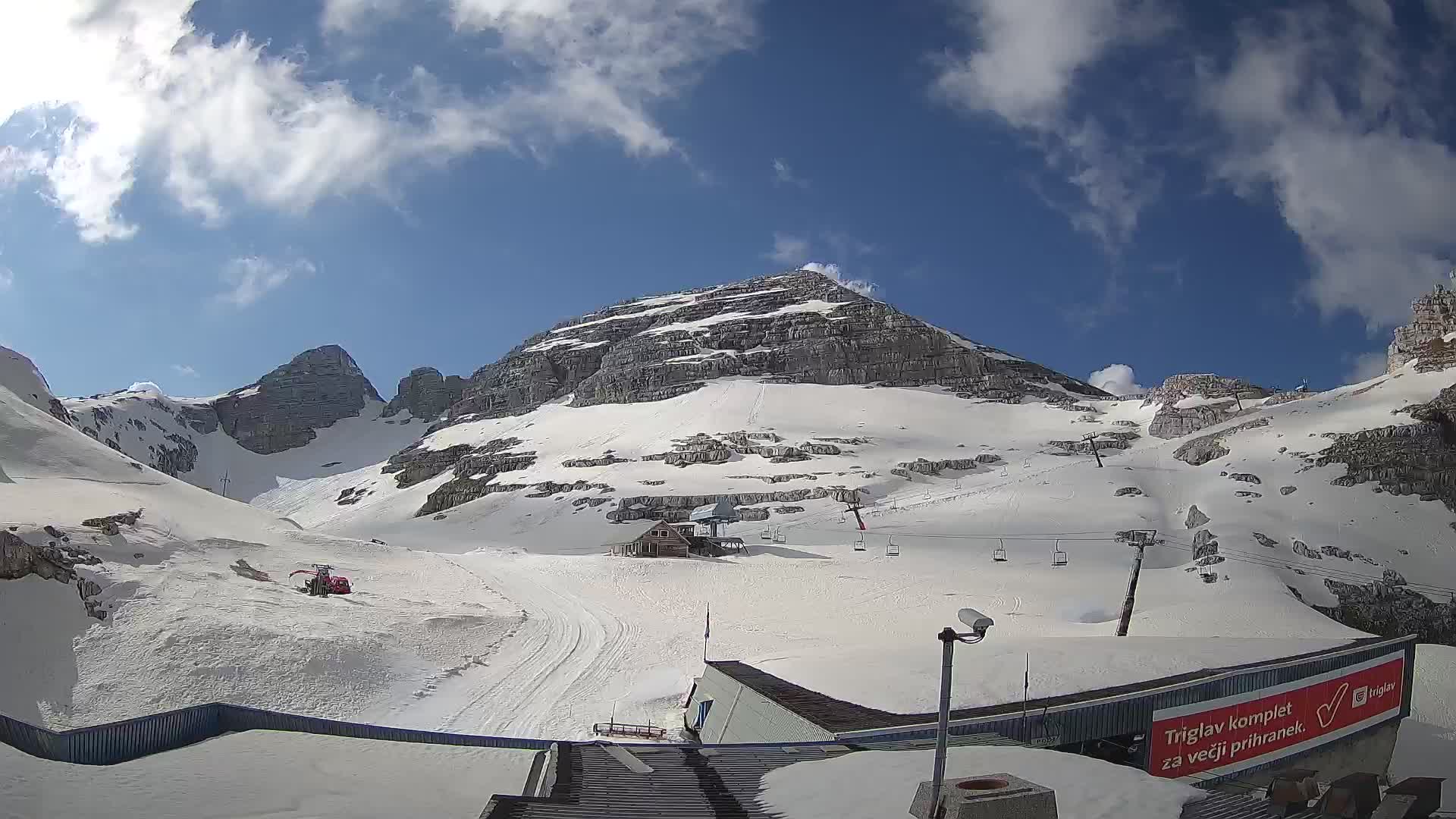 Stazione sciistica Kanin – vista verso Prestreljenik