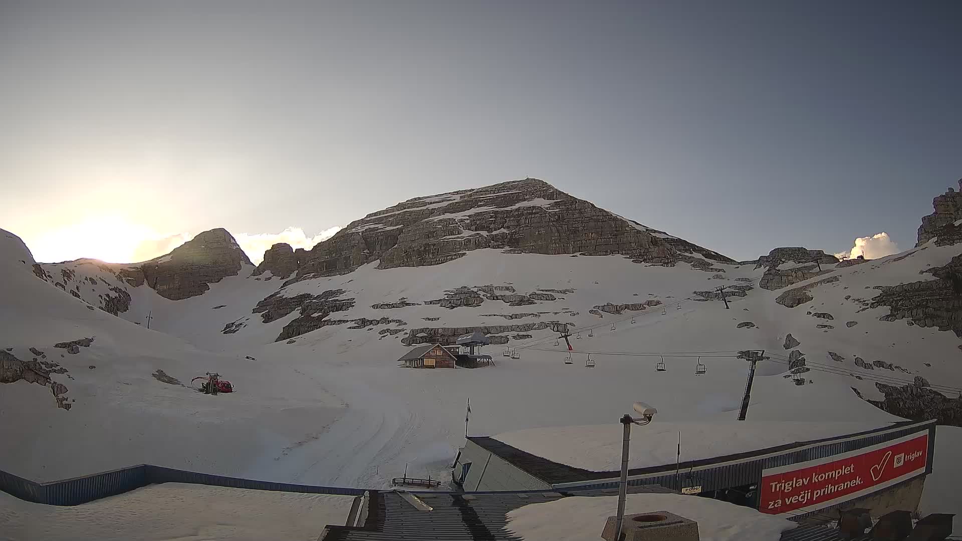 Stazione sciistica Kanin – vista verso Prestreljenik