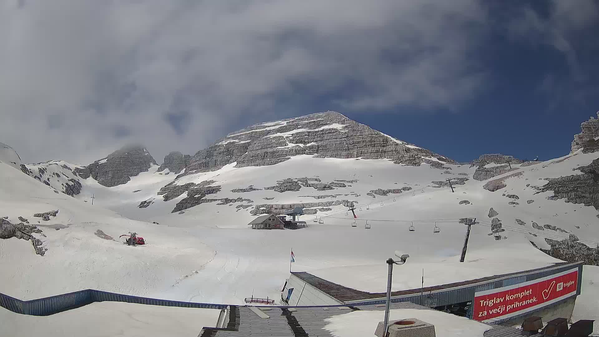 Skijalište Kanin – pogled na Prestreljenik