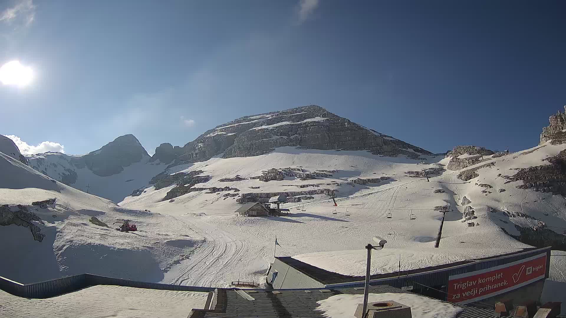 Kanin ski resort – View of Prestreljenik