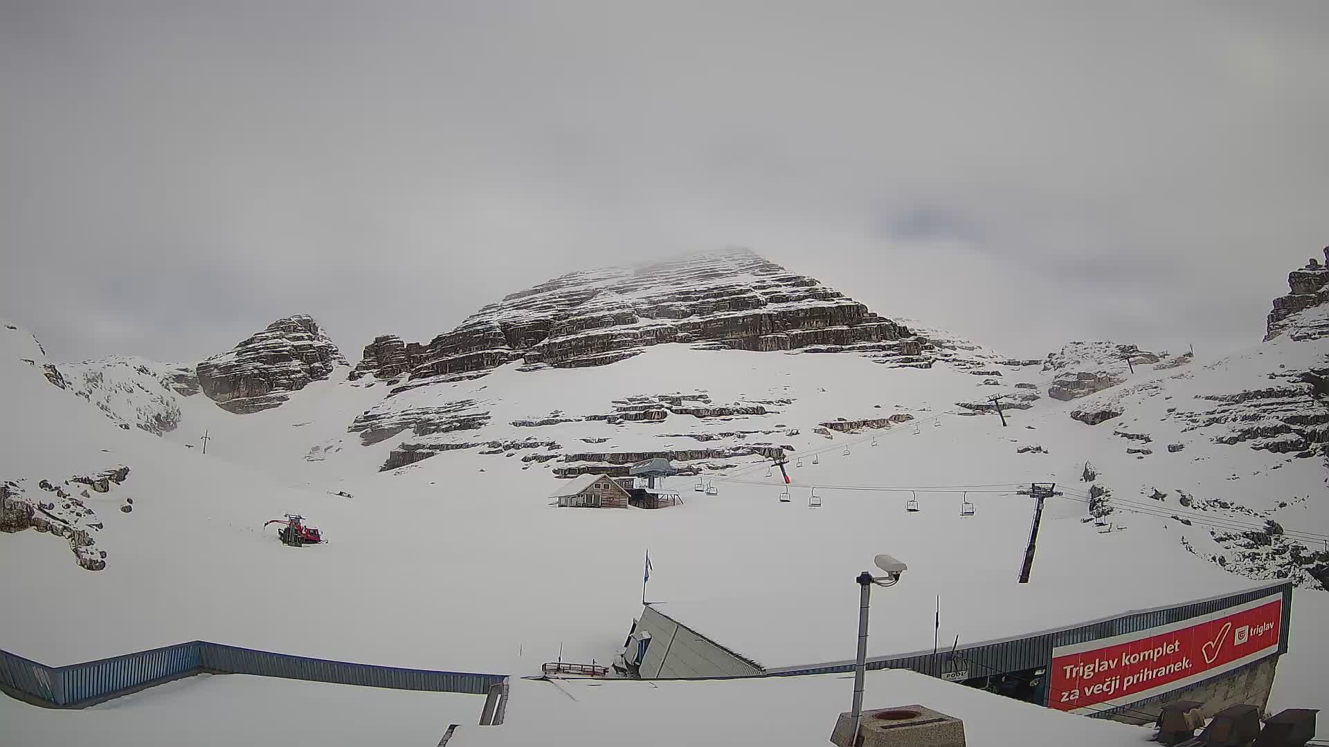 Stazione sciistica Kanin – vista verso Prestreljenik