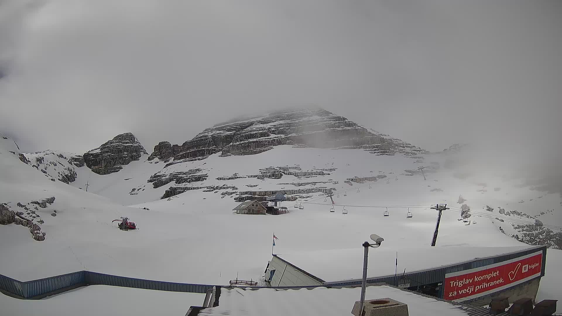 Stazione sciistica Kanin – vista verso Prestreljenik