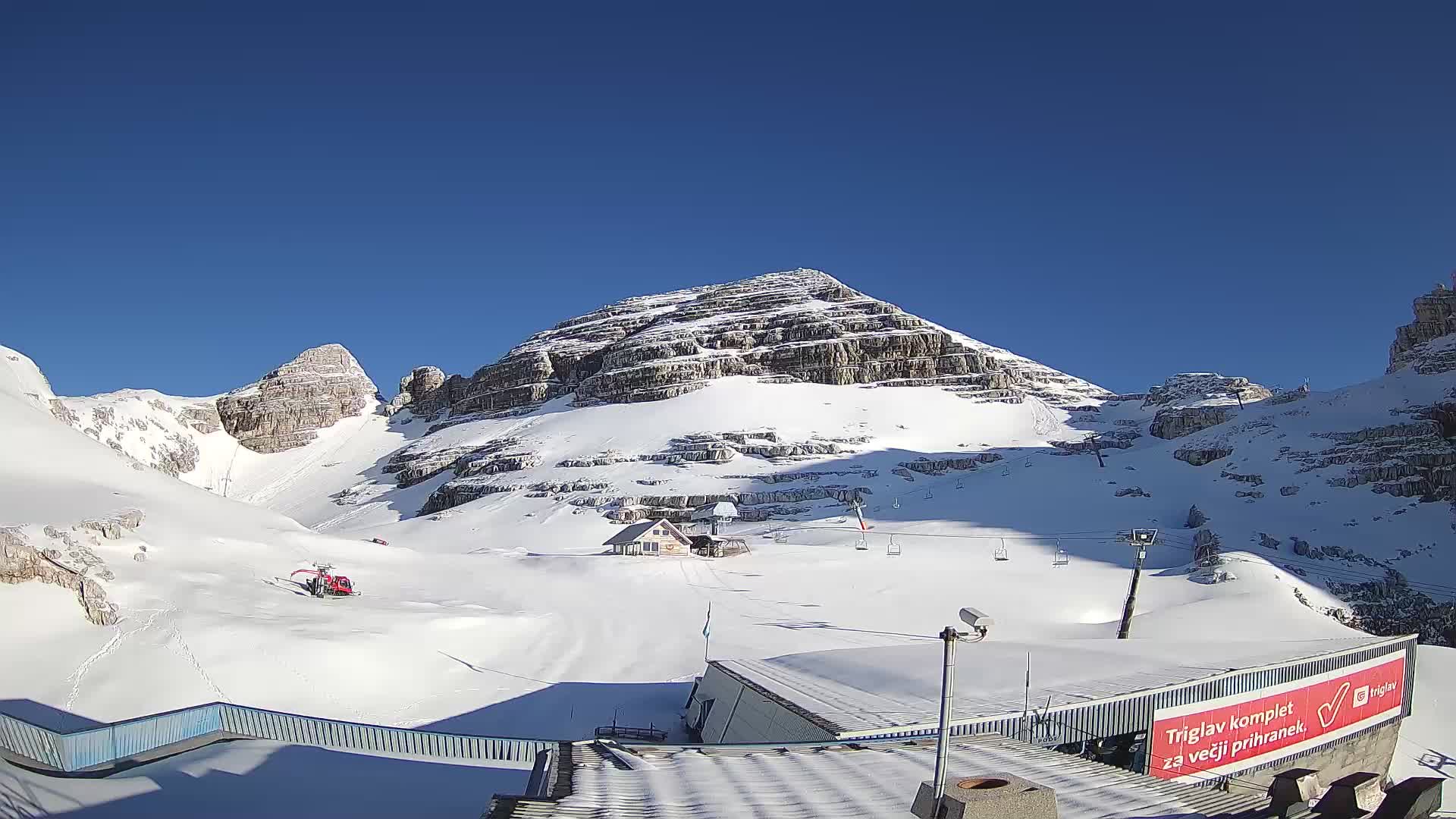 Kanin ski resort – View of Prestreljenik