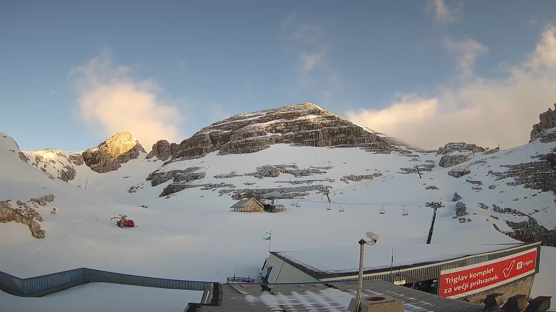 Stazione sciistica Kanin – vista verso Prestreljenik
