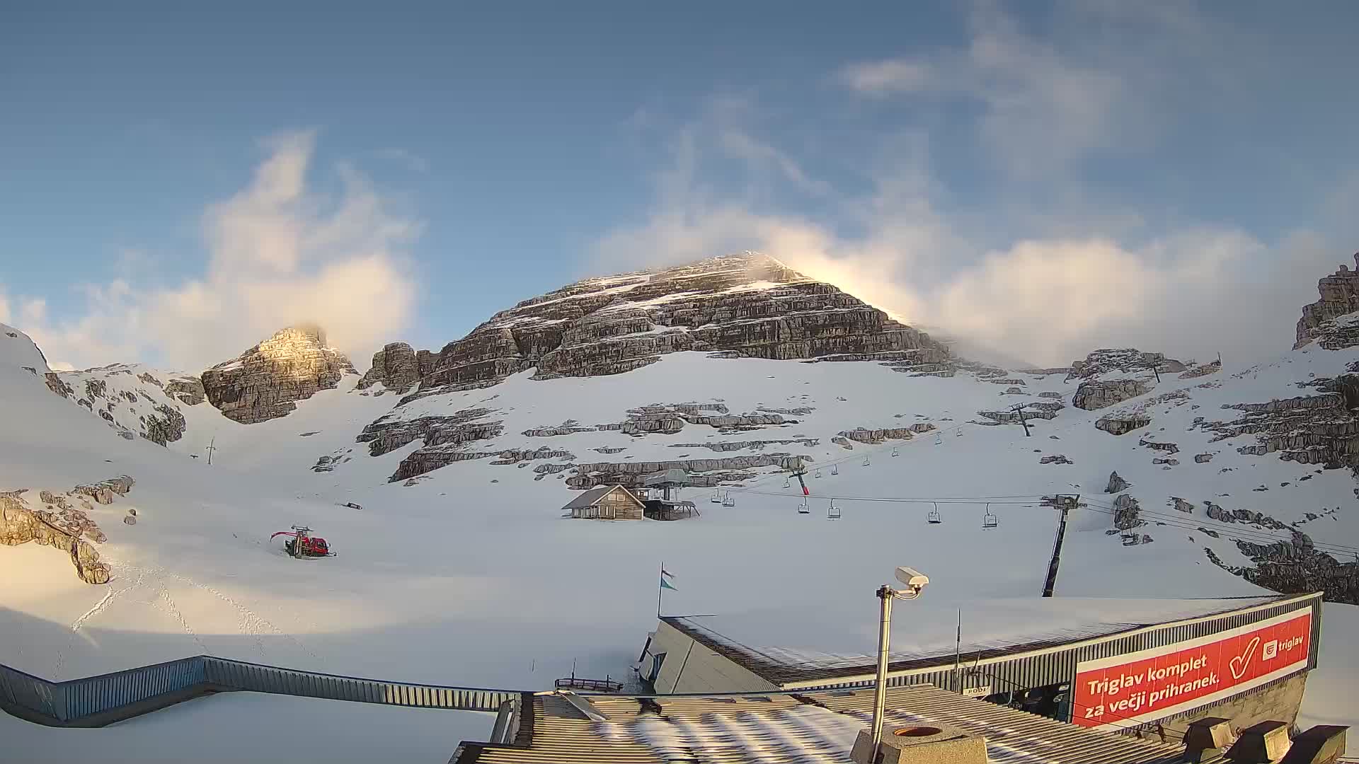 Skijalište Kanin – pogled na Prestreljenik