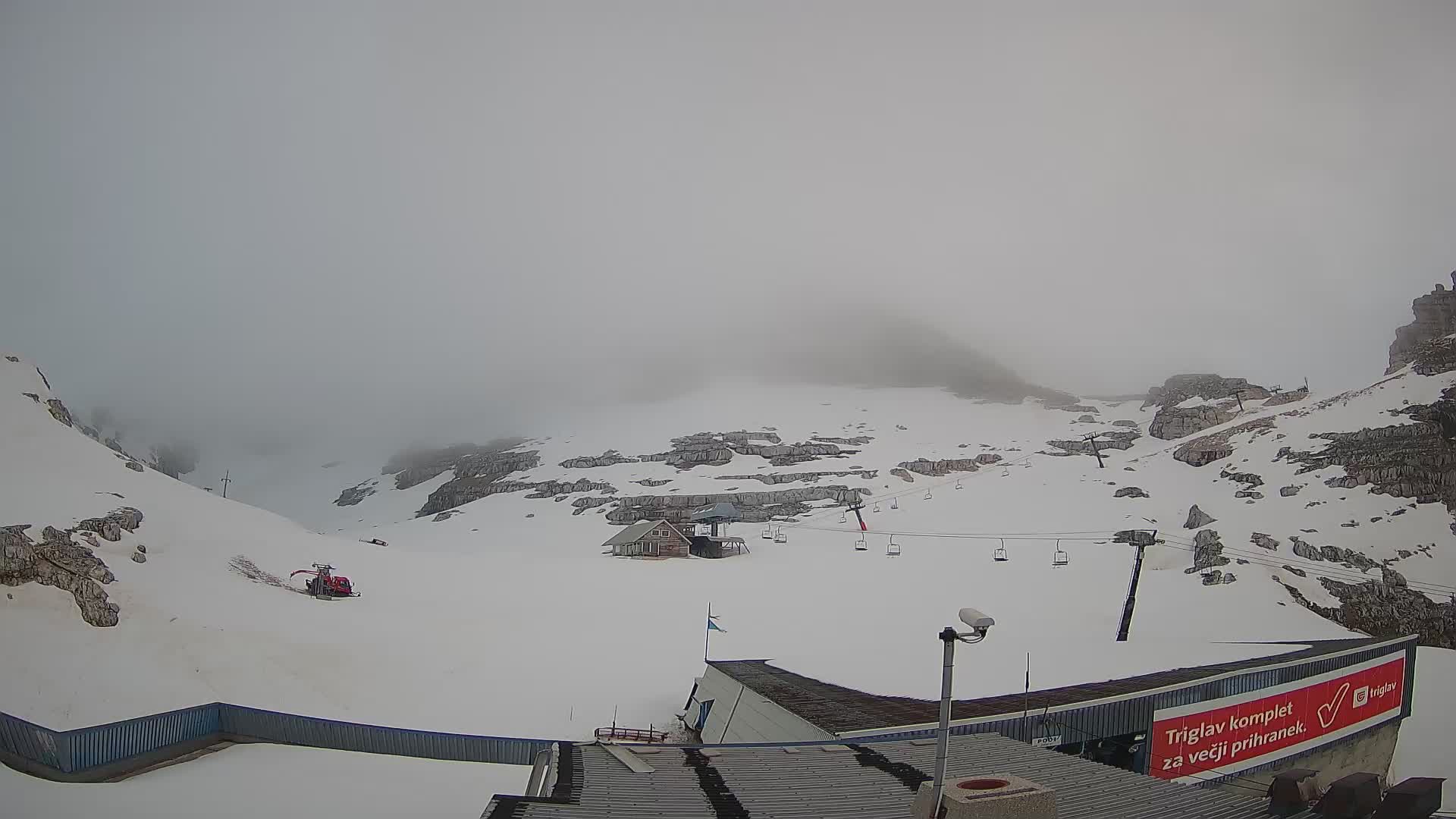 Stazione sciistica Kanin – vista verso Prestreljenik