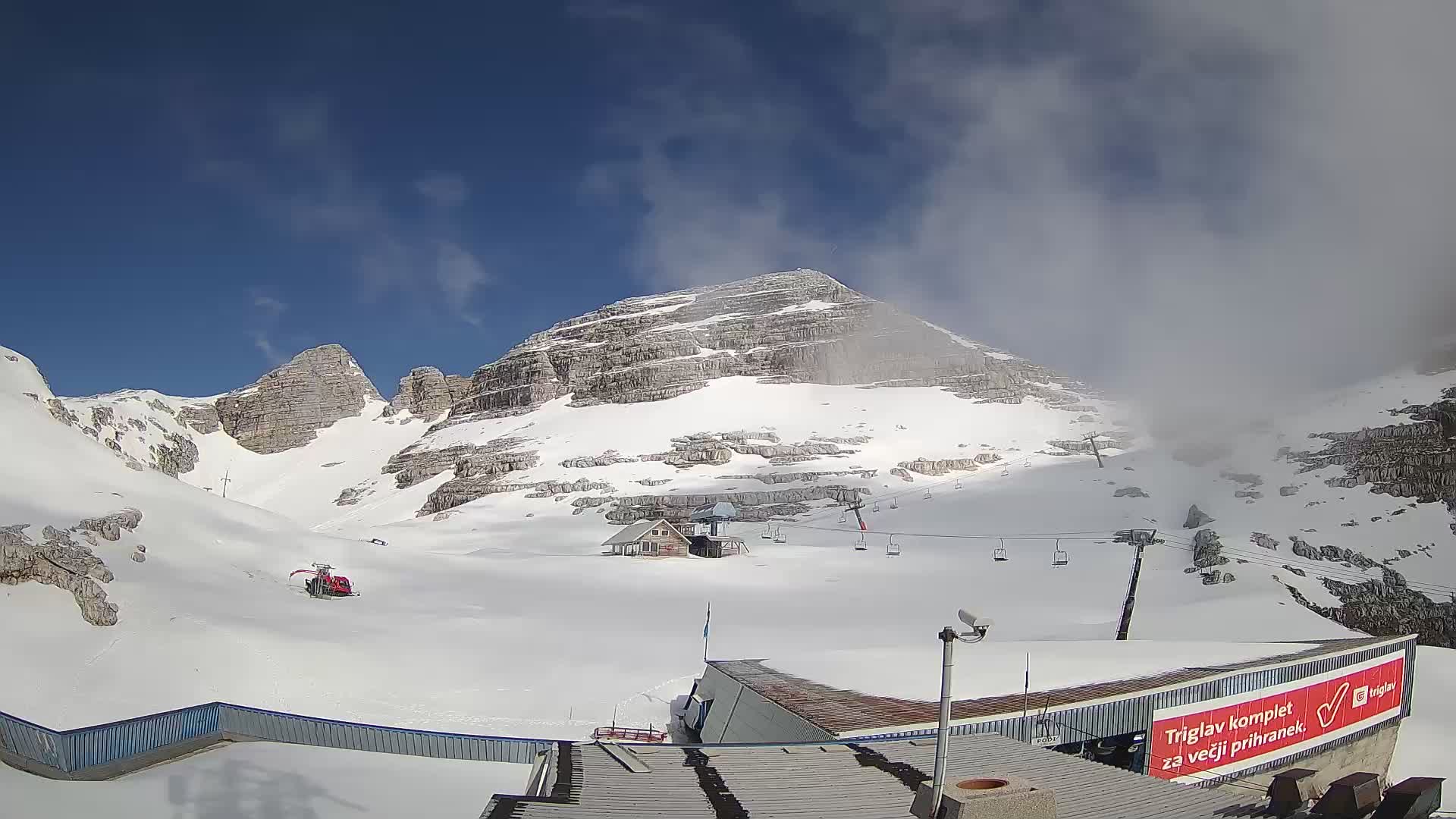 Kanin ski resort – View of Prestreljenik