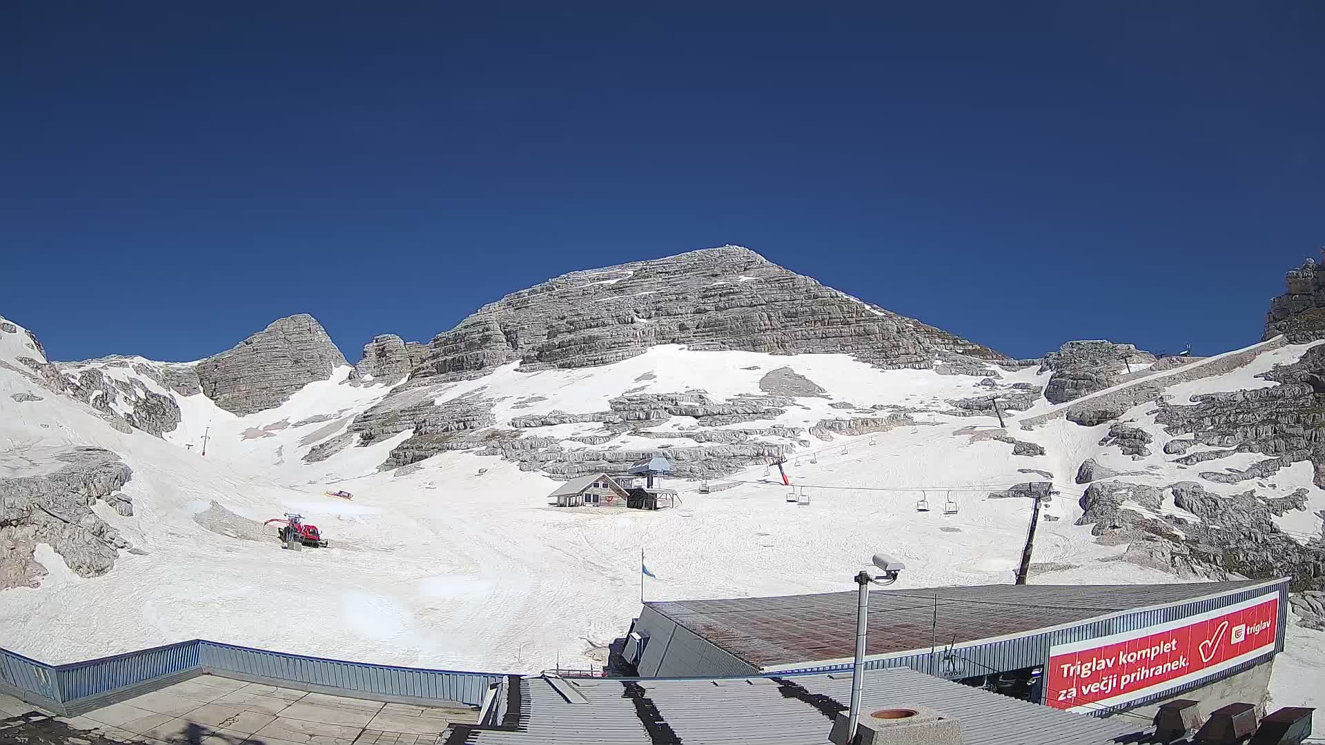 Skijalište Kanin – pogled na Prestreljenik
