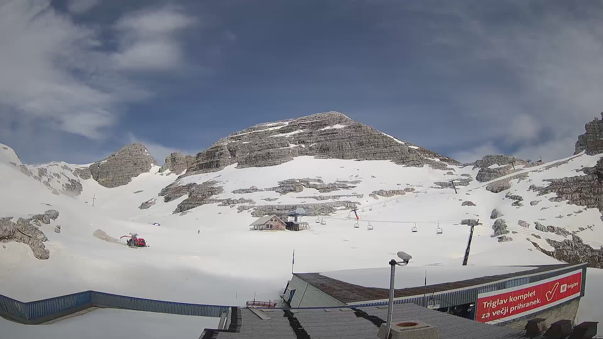 Stazione sciistica Kanin – vista verso Prestreljenik