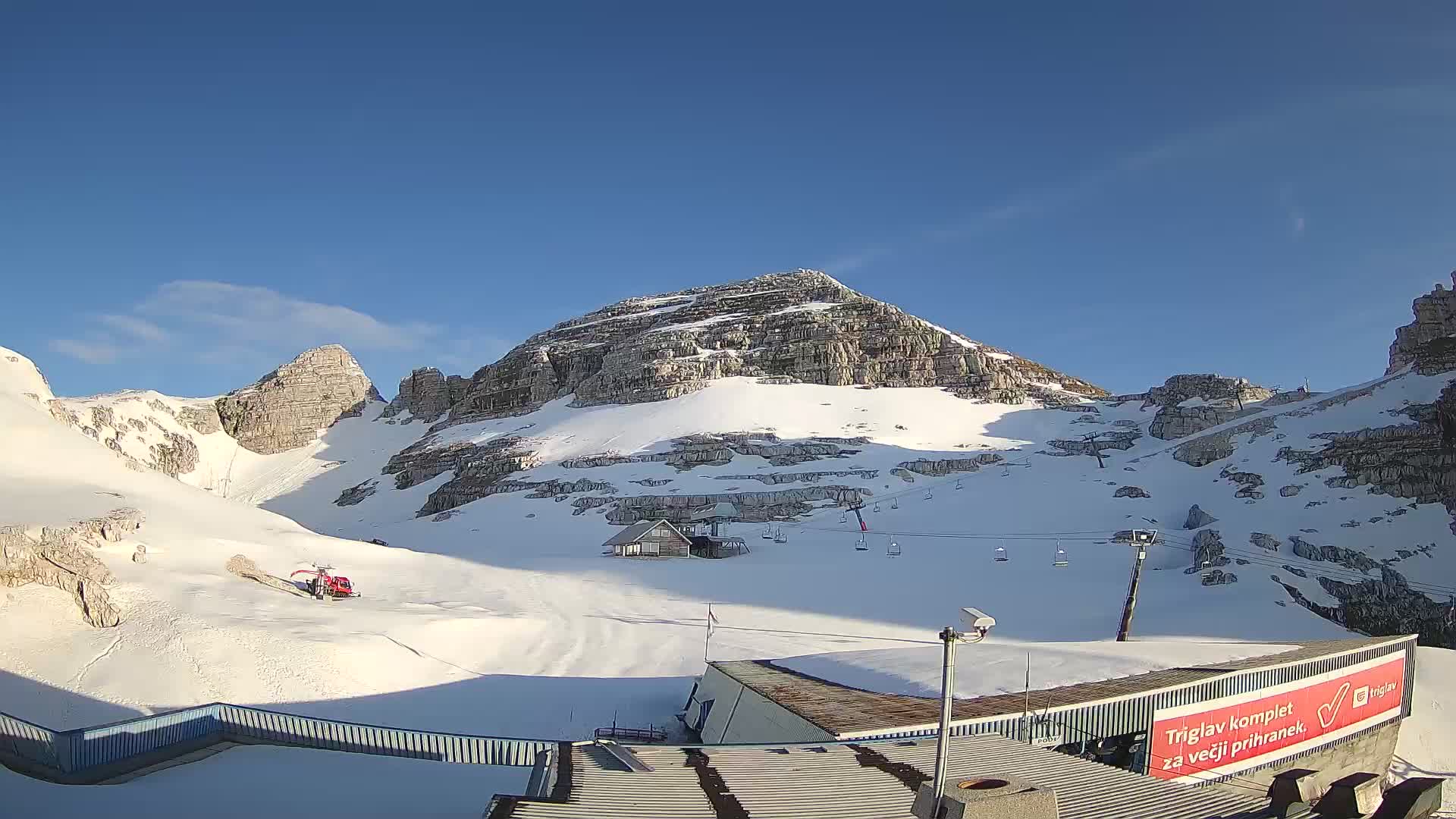 Kanin ski resort – View of Prestreljenik