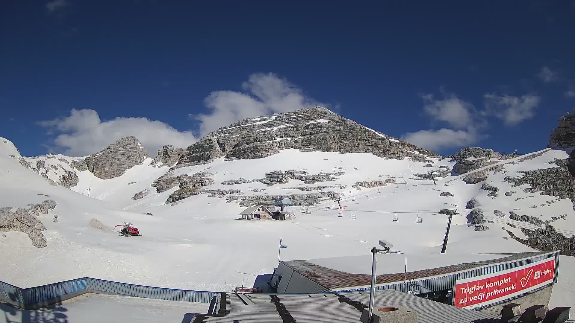 Stazione sciistica Kanin – vista verso Prestreljenik