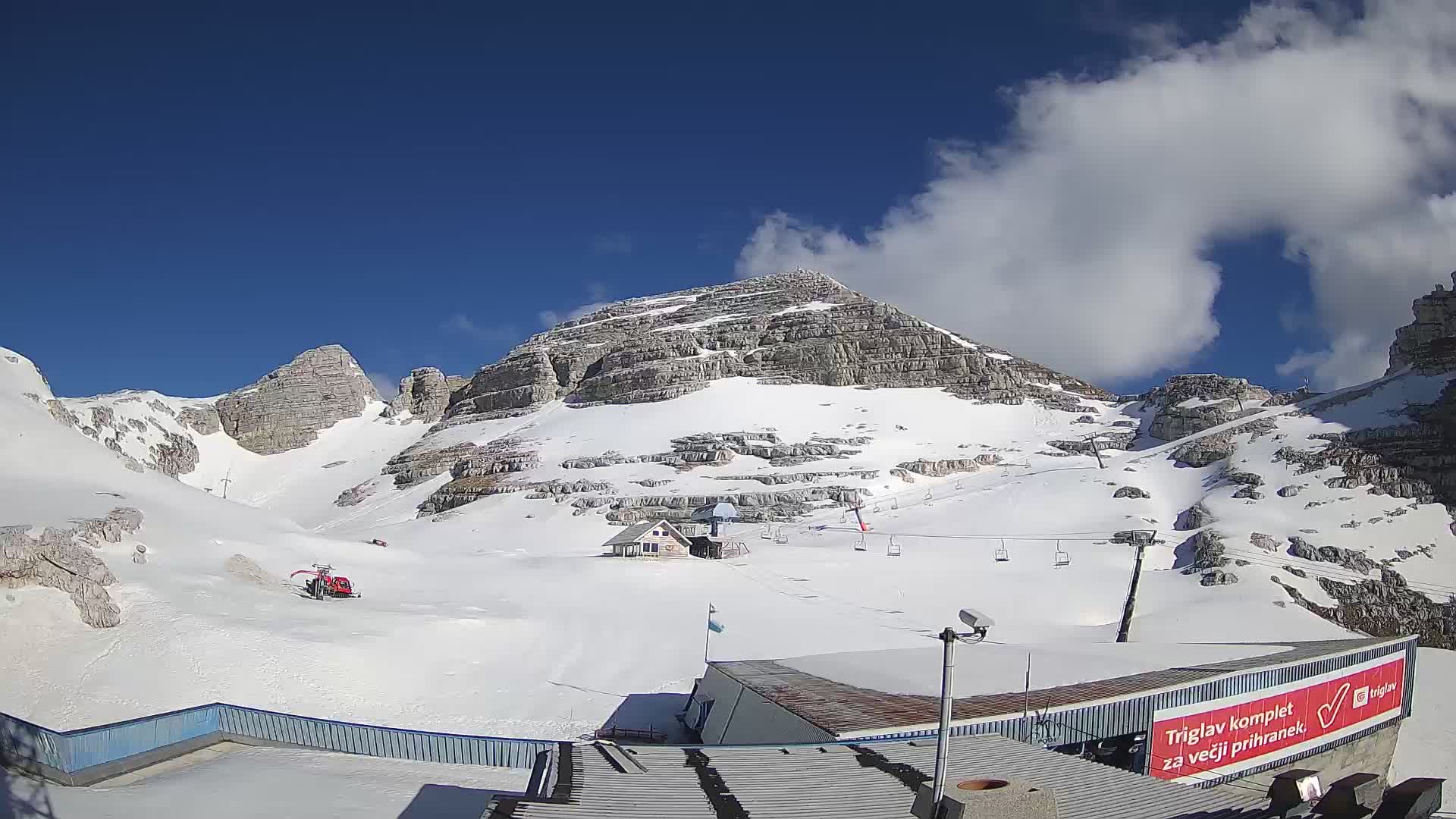 Skijalište Kanin – pogled na Prestreljenik