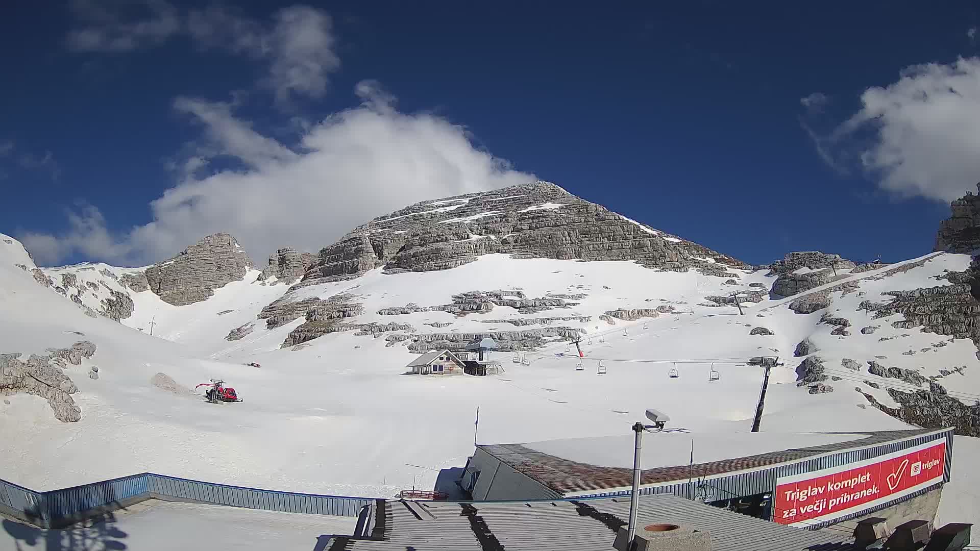 Stazione sciistica Kanin – vista verso Prestreljenik