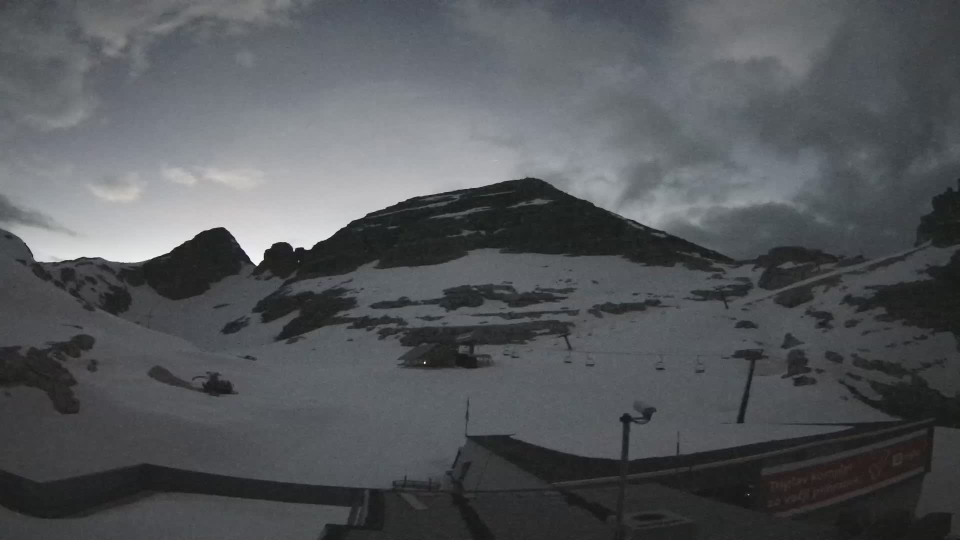 Stazione sciistica Kanin – vista verso Prestreljenik