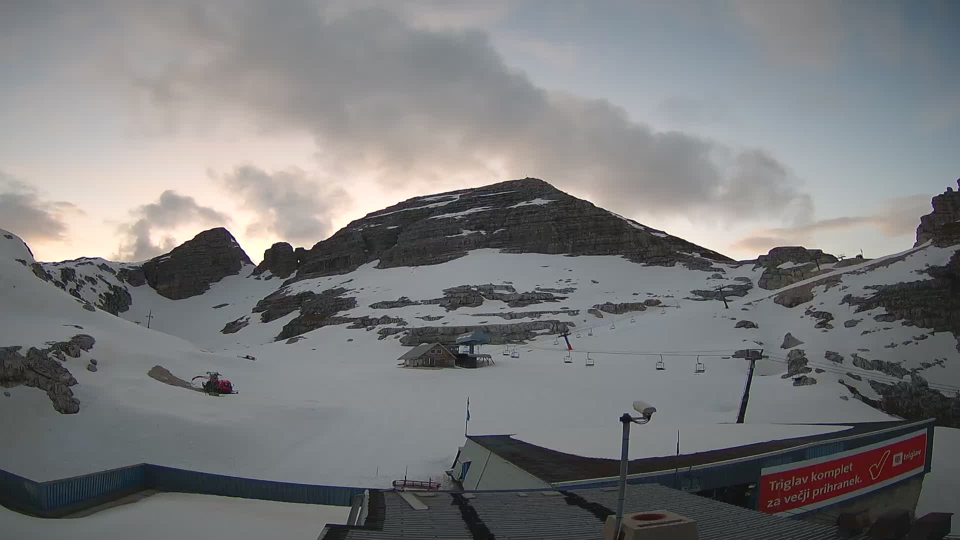 Kanin ski resort – View of Prestreljenik