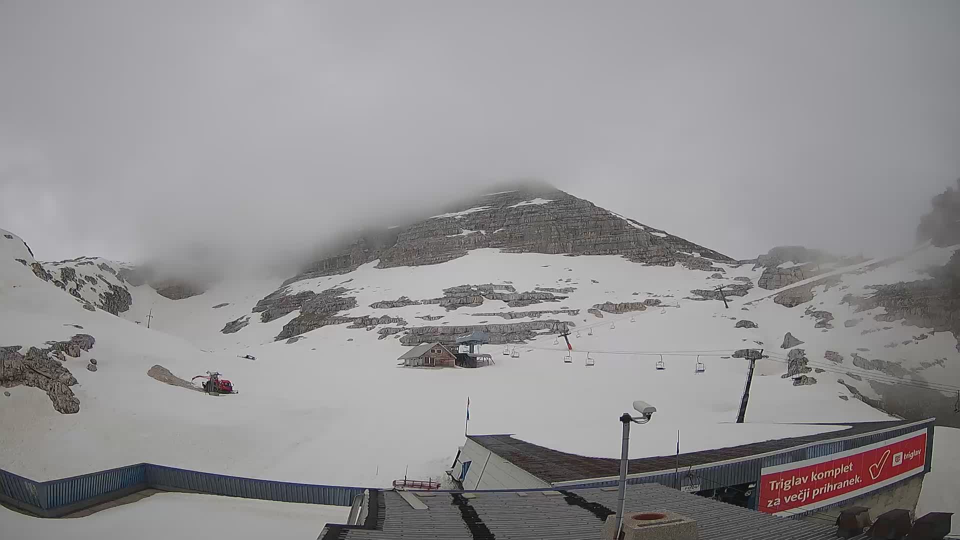 Stazione sciistica Kanin – vista verso Prestreljenik