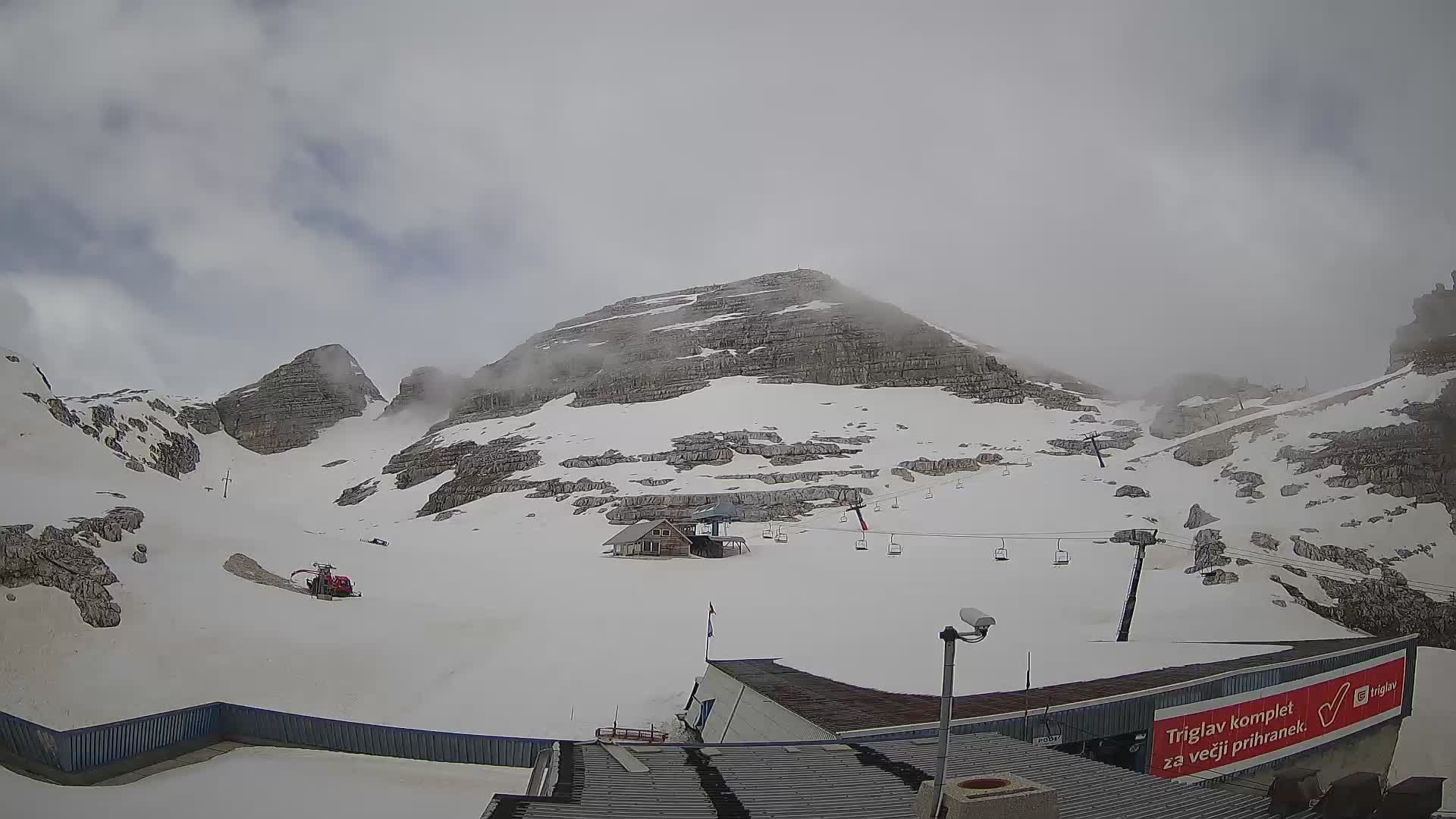 Stazione sciistica Kanin – vista verso Prestreljenik
