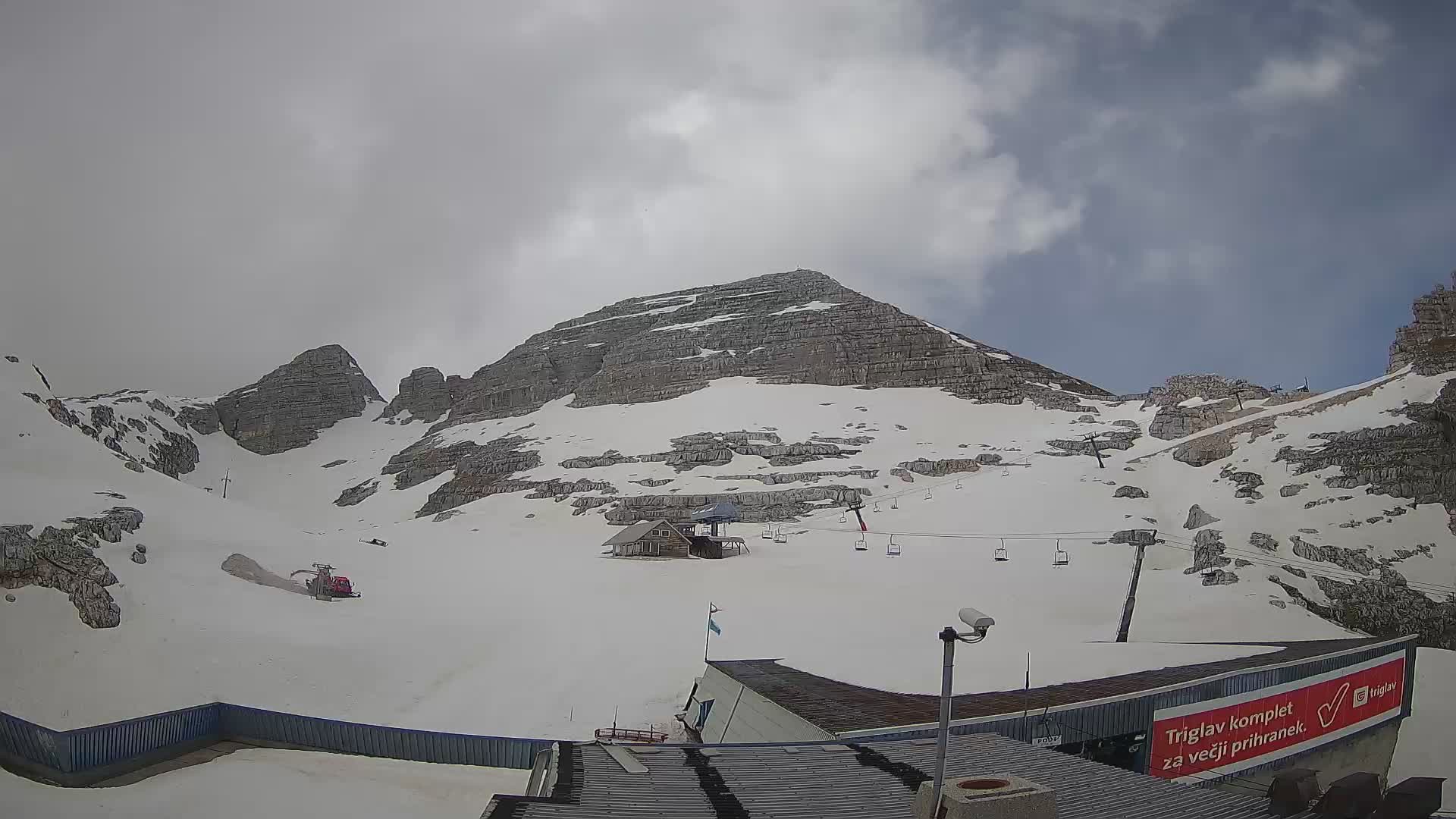 Stazione sciistica Kanin – vista verso Prestreljenik
