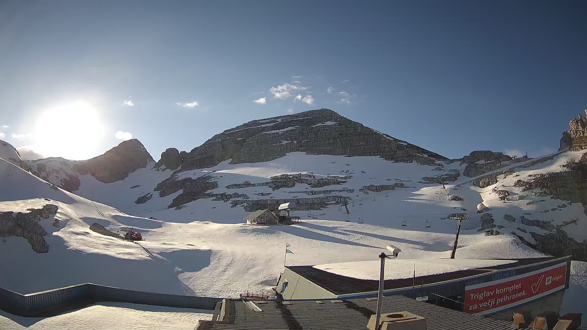 Kanin ski resort – View of Prestreljenik