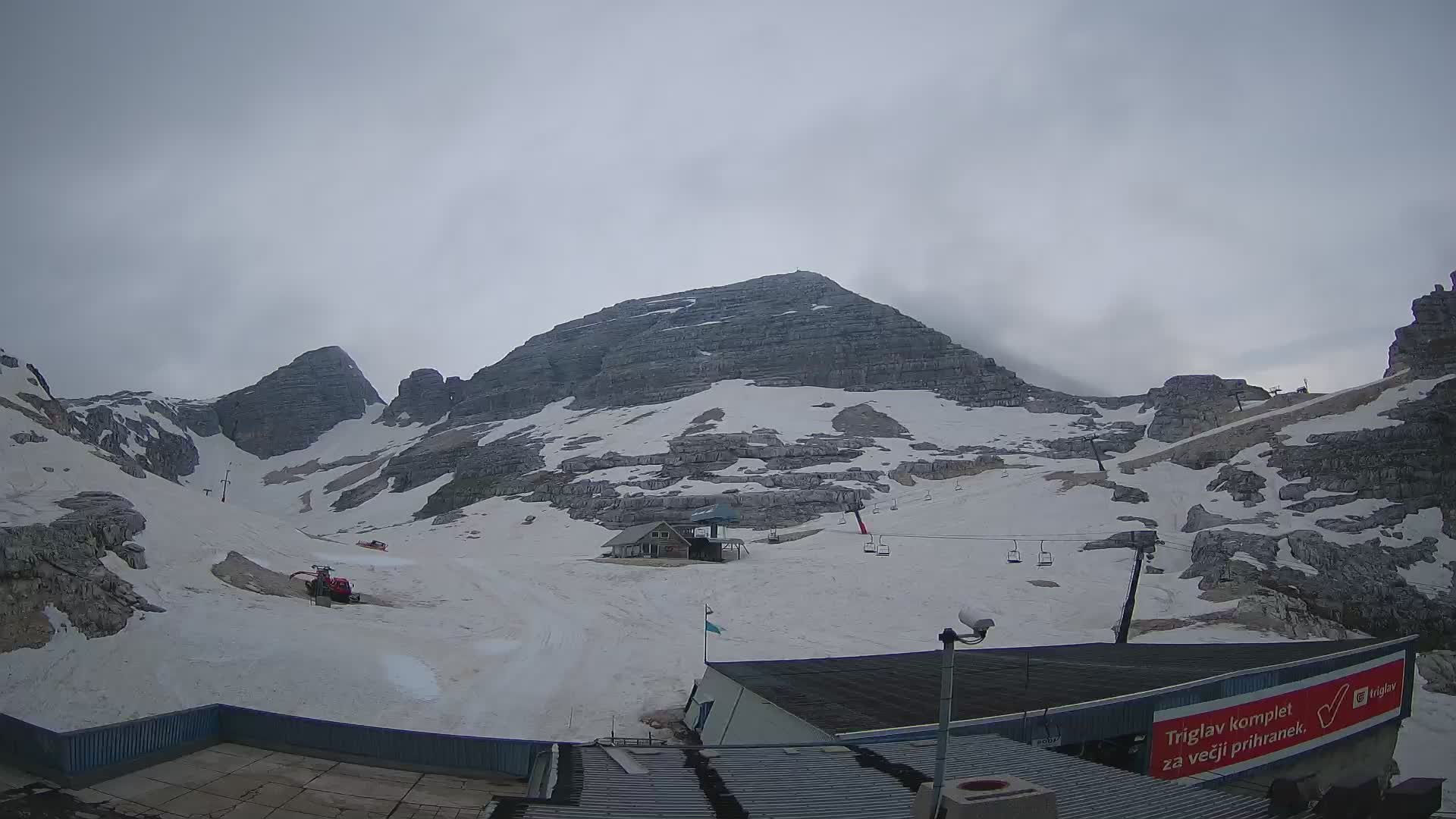 Stazione sciistica Kanin – vista verso Prestreljenik