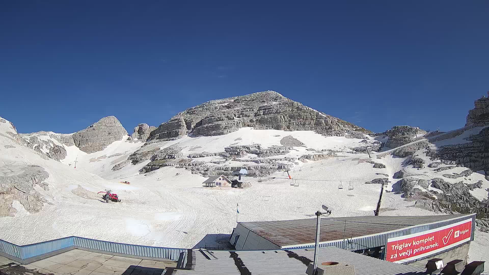 Skijalište Kanin – pogled na Prestreljenik