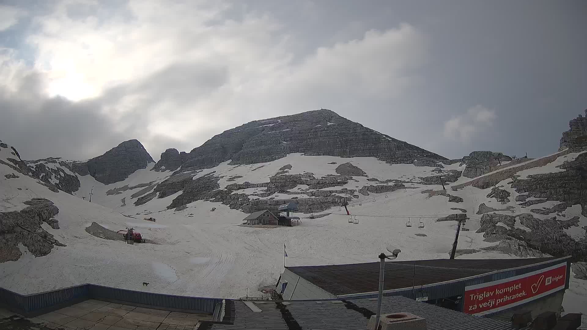 Skijalište Kanin – pogled na Prestreljenik