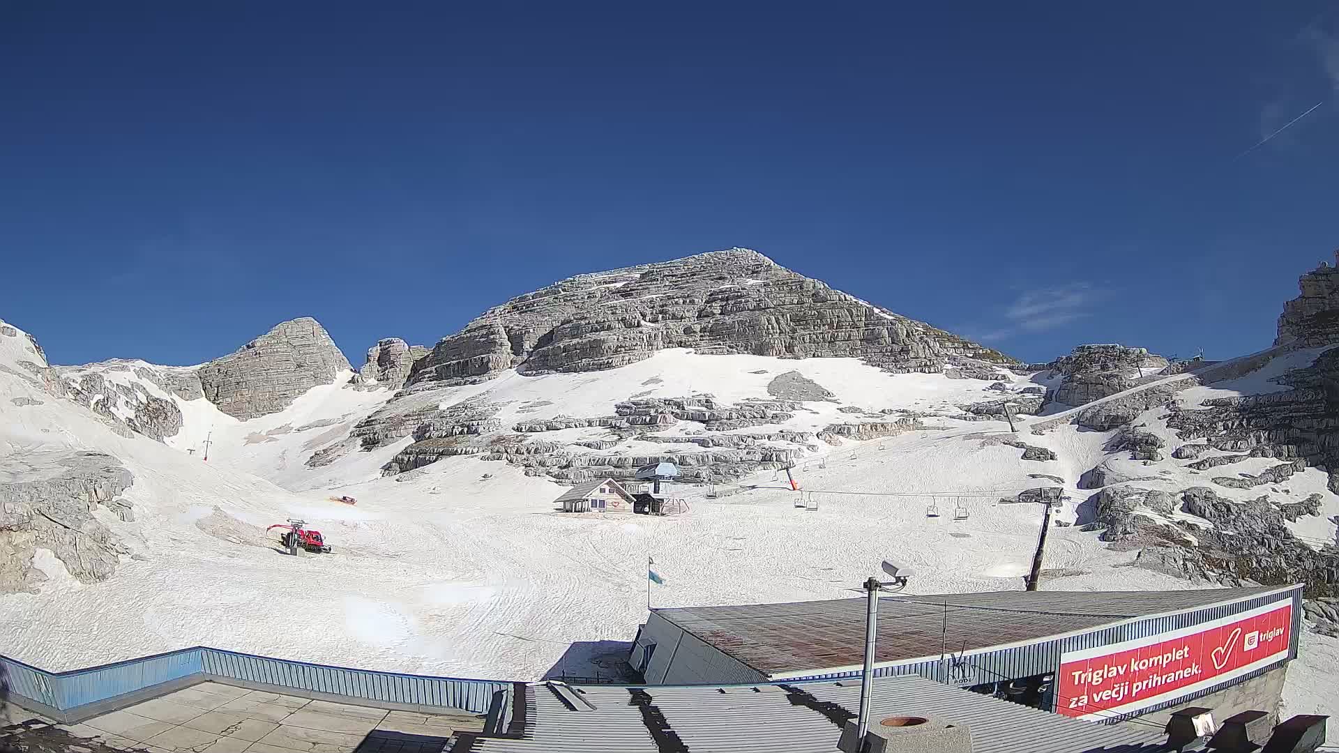 Kanin ski resort – View of Prestreljenik