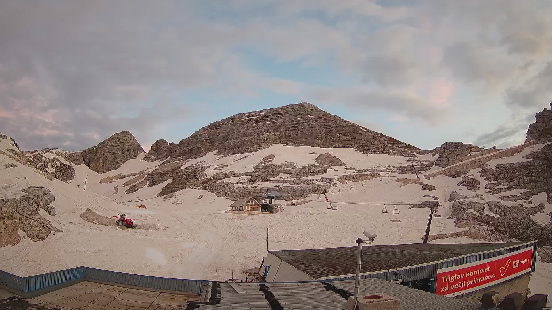 Stazione sciistica Kanin – vista verso Prestreljenik