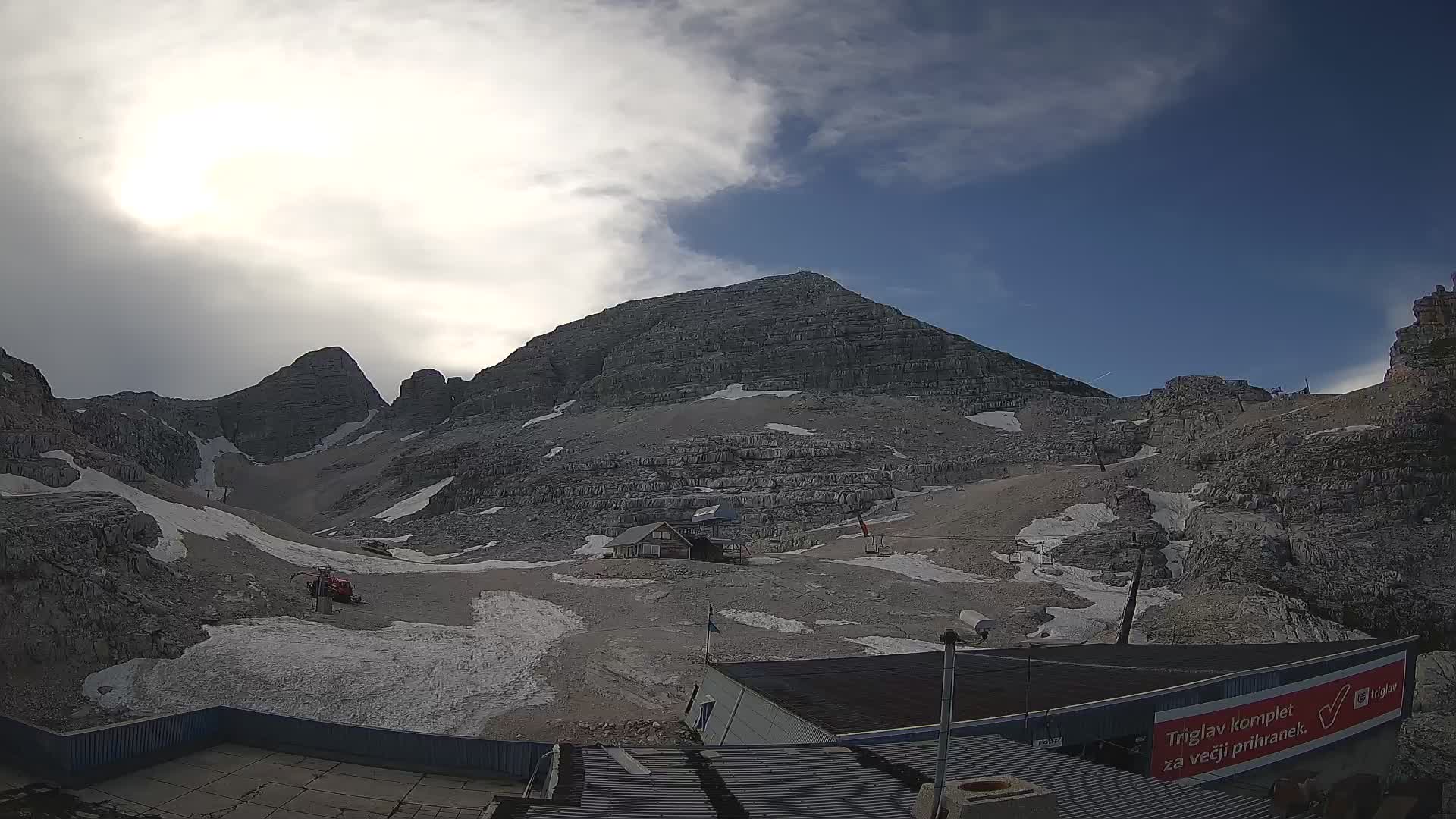 Kanin ski resort – View of Prestreljenik