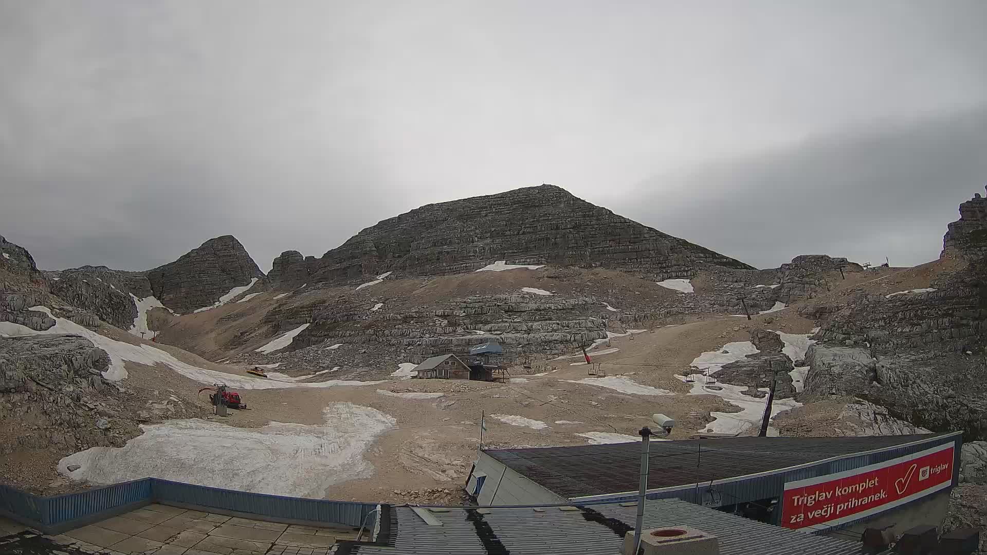 Stazione sciistica Kanin – vista verso Prestreljenik