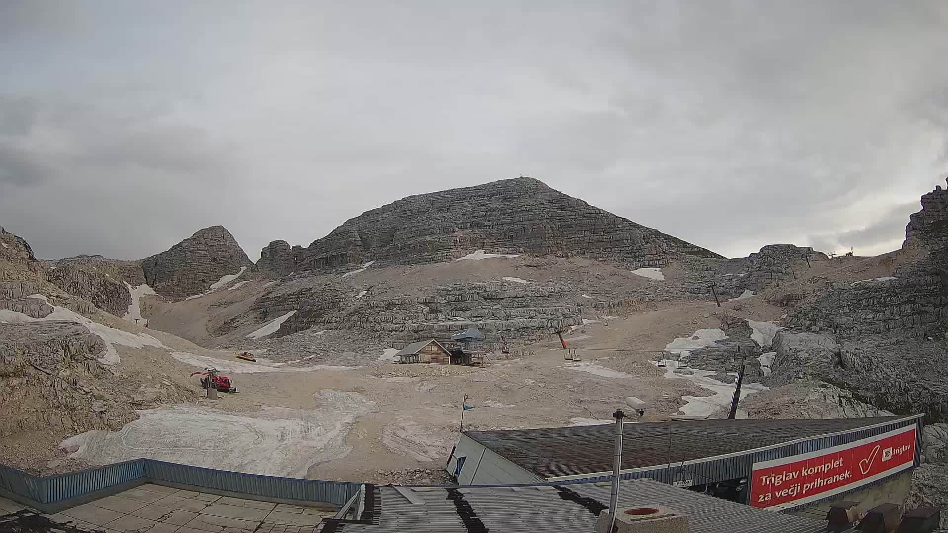 Stazione sciistica Kanin – vista verso Prestreljenik