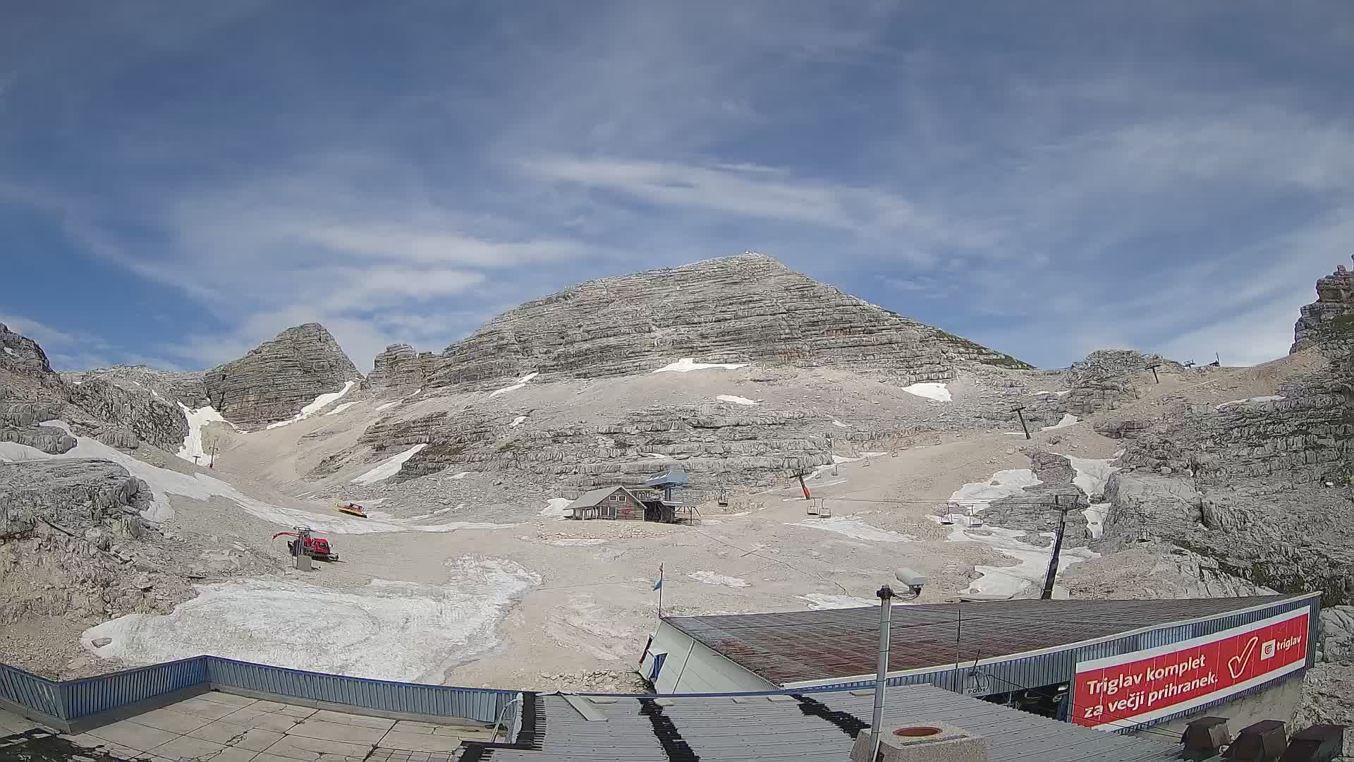 Stazione sciistica Kanin – vista verso Prestreljenik