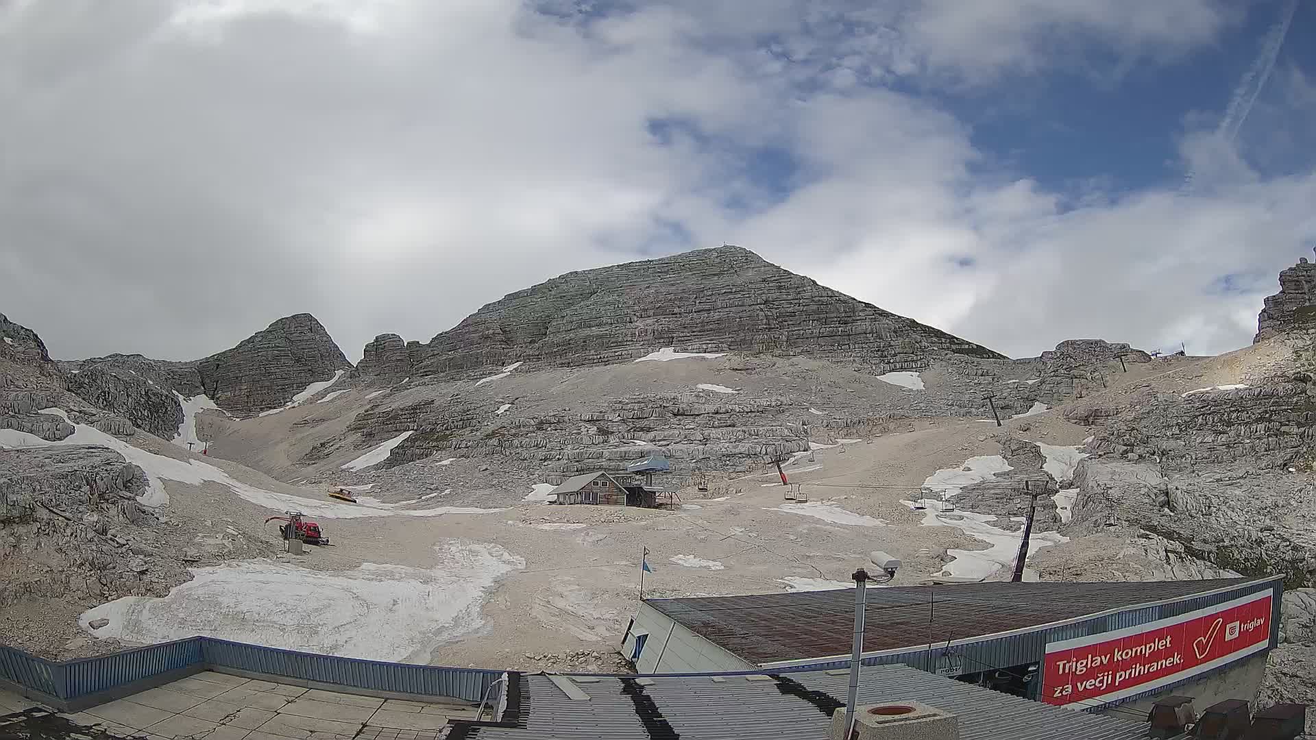 Stazione sciistica Kanin – vista verso Prestreljenik